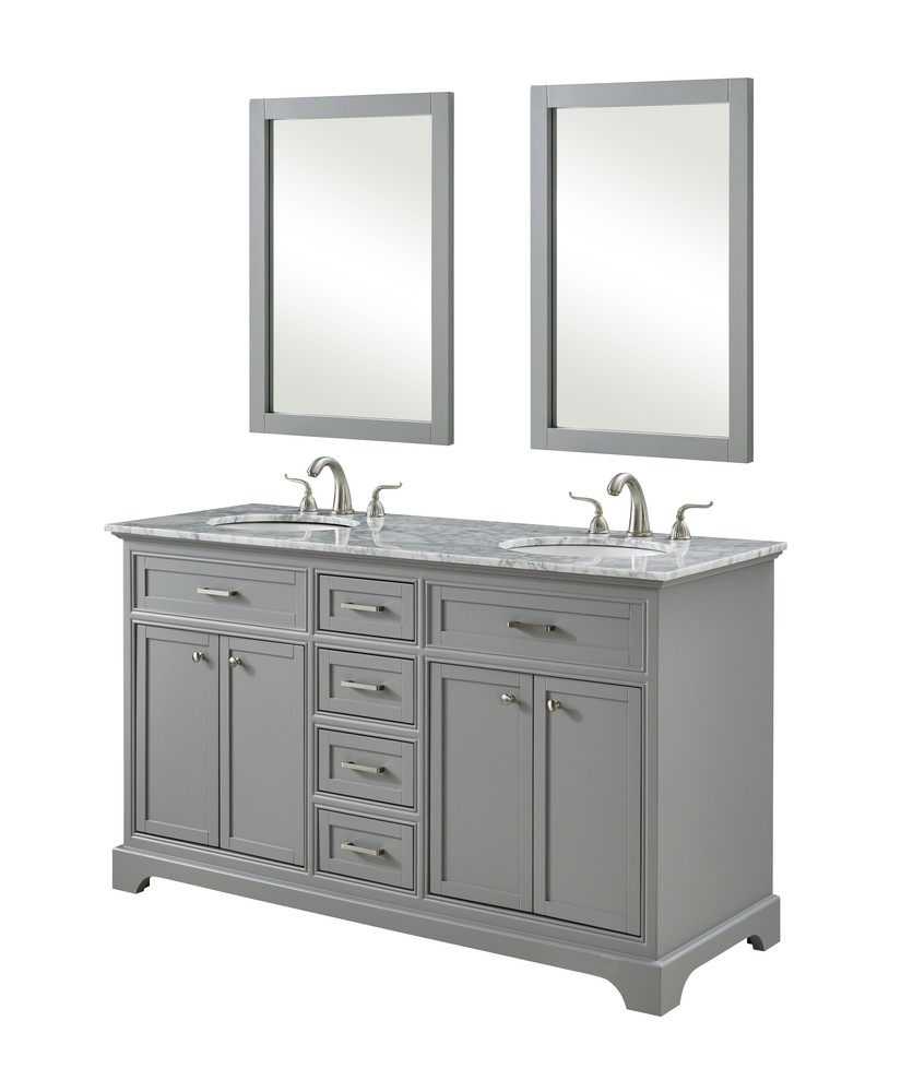 60 In Double Bathroom Vanity Set, Bathroom Vanity Cabinets San Antonio